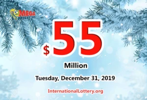 Mega Millions 下次周二的彩金增加至 5500 万美元。